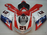 Ducati 848 / 1098 / 1198 2007-2011 Injection ABS Fairing - Others - Red White - MFS4154